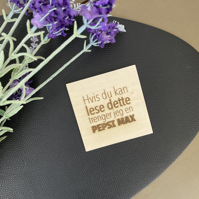 Pepsi Max - Drikkebrikke i tre